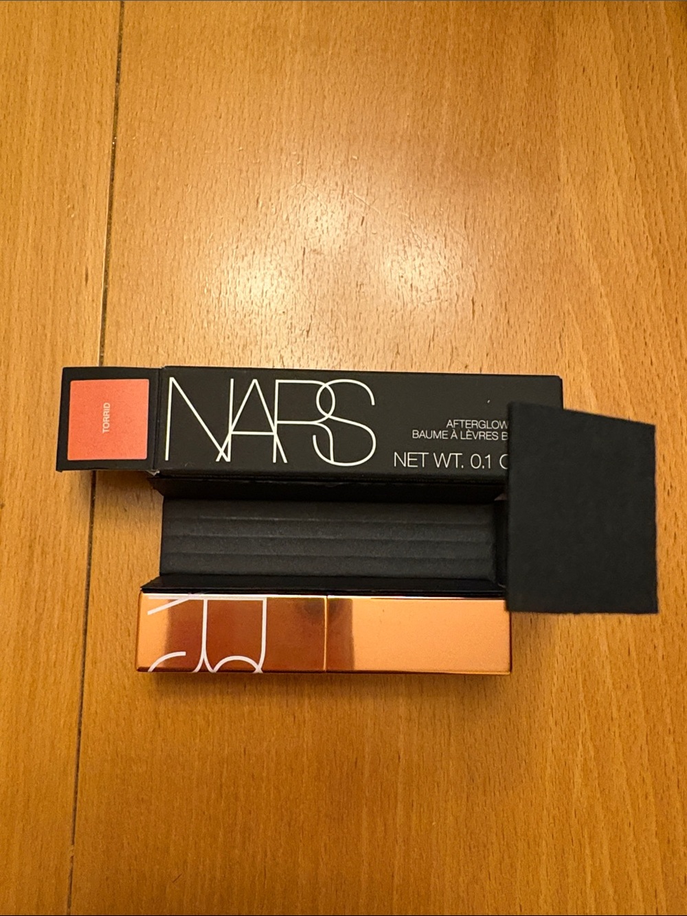 NARS Afterglow Lip Balm: Torrid (Sheer Warm Coral), .1oz (Full Size), NIB